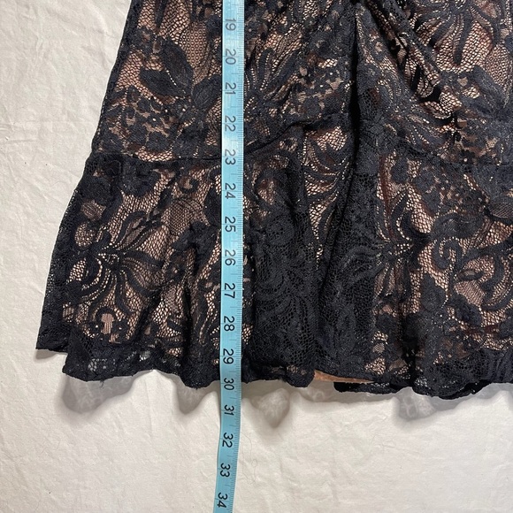 ASTR Black Lace Mini Dress Revolve - Picture 3 of 4